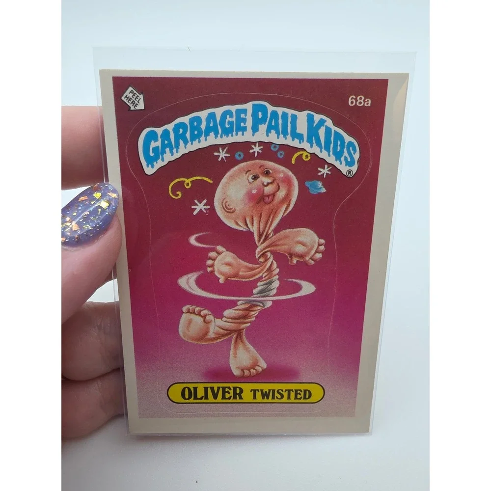 Garbage Pail Kids Trading Card OS2 Pink Fair 68a Oliver Twisted